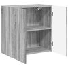 vidaXL TV-Wandschrank Graues Sonoma 59,5 x 31 x 60 cm Holzwerkstoff