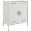 vidaXL Sideboard Wei&szlig; 68x39x79 cm Stahl