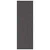vidaXL Fu&szlig;matte Schwarz 60 x 180 cm Polypropylen