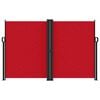 vidaXL Seitenmarkise Ausziehbar Rot 160x1200 cm