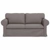 vidaXL Sofa Taupe Gesamtabmessungen: 175 x 82 x 80 cm (B x T x H) Samt