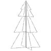 vidaXL Weihnachtsbaum in Kegelform 200 LEDs Indoor Outdoor 98x150 cm