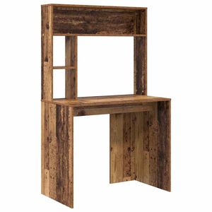 vidaXL Schreibtisch Altholz 91 x 50 x 149 cm Holzwerkstoff