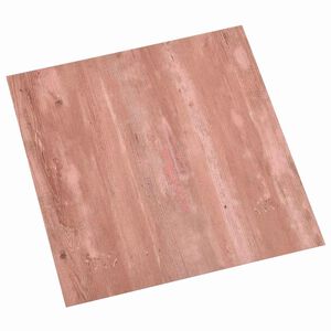vidaXL Bodenplanken Rot 5,11 m&sup2; 55 Stk. PVC