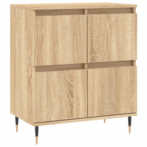 vidaXL Sideboard Sonoma-Eiche 60x35x70 cm Holzwerkstoff