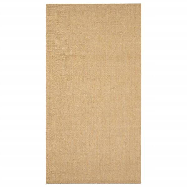 vidaXL Teppich Natur Sisal 80x150 cm