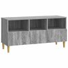 vidaXL TV-Schr&auml;nk 102 x 34,5 x 50 cm Grau Sonoma Holzwerkstoff