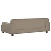 vidaXL Hundebett Cappuccino-Braun 90x53x30 cm Kunstleder