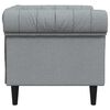 vidaXL Sofa Hellgrau 78,5 x 74,5 x 74,5 cm Polyester