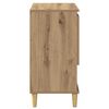 vidaXL Sideboards 2 pcs Artisan-Eiche 60 x 35 x 70 cm Holzwerkstoff