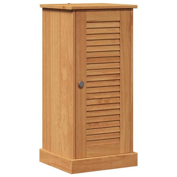 vidaXL Badezimmerschrank VIGO Braun und Honigbraun 37,5 x 34 x 80 cm