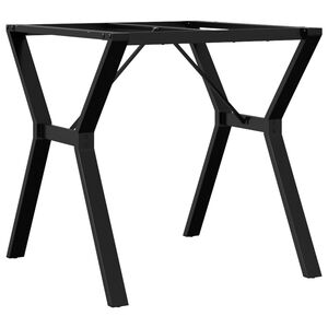 vidaXL Esstisch-Gestell in Y-Form 70x70x73 cm Stahl