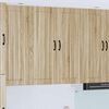 vidaXL K&uuml;chenschrank Lucca Sonoma-Eiche 80 x 31 x 100 cm Holzwerkstoff