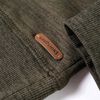 Kinder-Sweatshirt Dunkelkhaki Melange 104