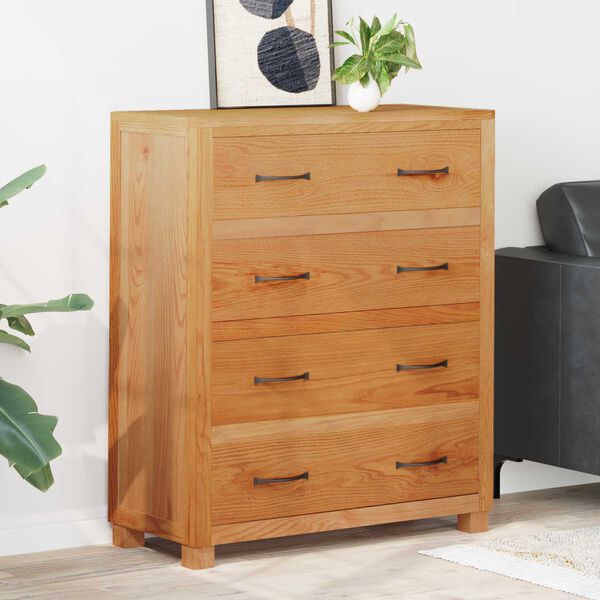 vidaXL Schrank mit Schubladen mit Speicher Braun Holzwerkstoff