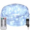 vidaXL Lichtseil mit 240 LEDs Kaltweiß 10 m PVC