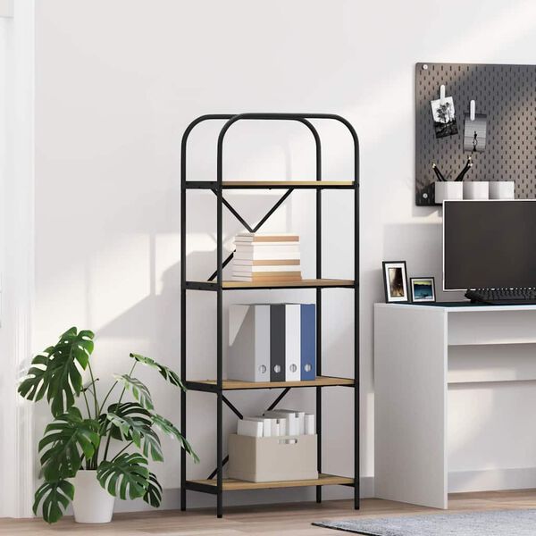 vidaXL B&uuml;cherregal Artisan-Eiche 60 x 30 x 146 cm Holzwerkstoff