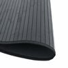 vidaXL Teppich Rund Schwarz 80 cm Bambus