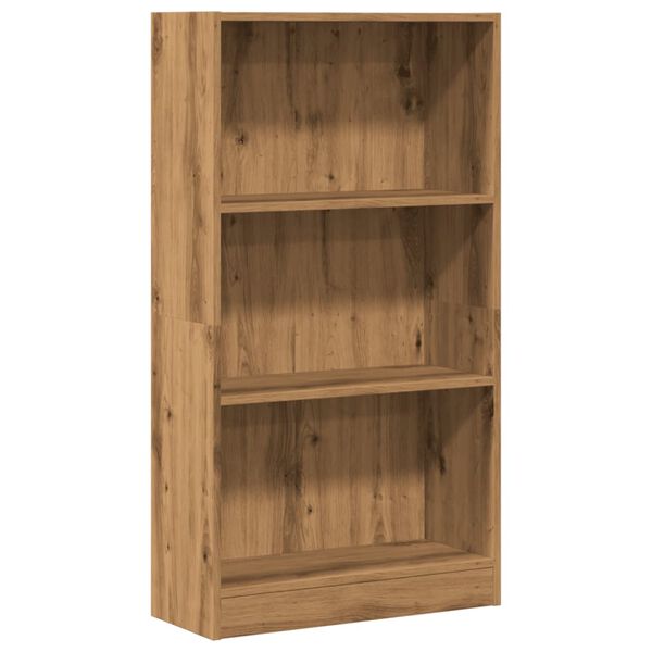vidaXL B&uuml;cherregal Artisan-Eiche 60x24x109 cm Holzwerkstoff