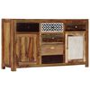 vidaXL Sideboard 140x40x80 cm Massivholz Akazie