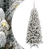 vidaXL K&uuml;nstlicher Weihnachtsbaum Wei&szlig; 180 cm