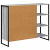 vidaXL Seitenschrank Graues Sonoma 96,5 x 30 x 75 cm Holzwerkstoff