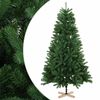 vidaXL K&uuml;nstlicher Weihnachtsbaum 150 cm PVC und massives Kiefernholz