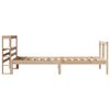 vidaXL Bettgestell mit Kopfteil ohne Matratze 75x190 cm