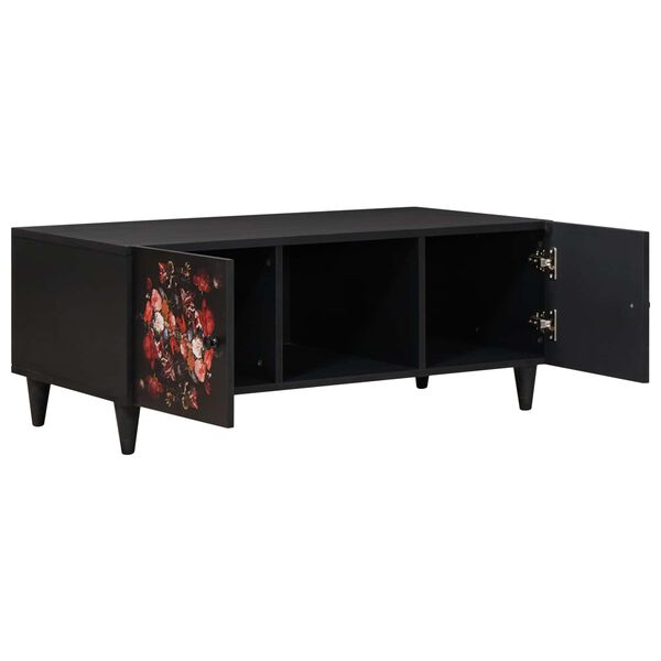 vidaXL Couchtisch Mehrfarbig 100 x 54 x 40 cm Massivholz Mango