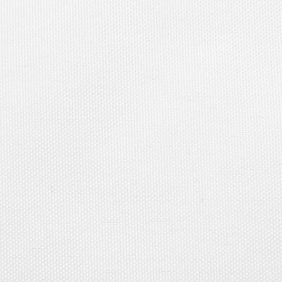 vidaXL Sonnensegel Oxford-Gewebe Rechteckig 5x8 m Weiß