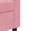 vidaXL 3-Sitzer-Sofa Rosa 180 cm Samt
