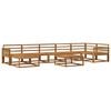 vidaXL Outdoor-Sofagarnitur 8 pcs Natur Massivholz Akazie