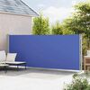 vidaXL Seitenmarkise Ausziehbar 180x600 cm Blau