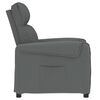 vidaXL Relaxsessel Dunkelgrau Stoff