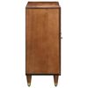 vidaXL Sideboard mit Regal Braun 90 x 33 x 75 cm Massivholz Mango