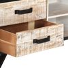vidaXL TV-Schrank 110x30x41 cm Massivholz Akazie