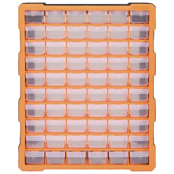 vidaXL Multi-Schubladen-Organizer mit 60 Schubladen 38x16x47,5 cm