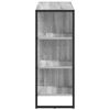 vidaXL Seitenschrank Graues Sonoma 96,5 x 30 x 75 cm Holzwerkstoff