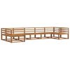 vidaXL Outdoor-Sofagarnitur 7 pcs Natur Massivholz Akazie