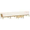 vidaXL 5 St&uuml;ck Garten Pallet Sofa Einheiten Massivholz Akazie