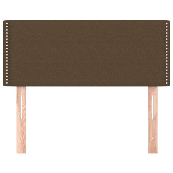 vidaXL Kopfteil Dunkelbraun 80x5x78/88 cm Stoff