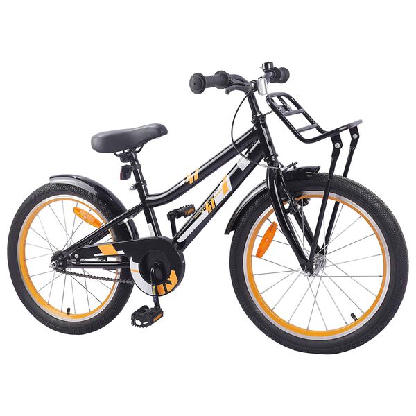 vidaXL Kinderfahrrad 20 Zoll f&uuml;r 6-11 Jahre alt Orange Schwarz