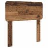 vidaXL Kopfteil mit Kopfteil Altholz 75 cm Holzwerkstoff