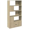 vidaXL B&uuml;cherregal Sonoma-Eiche 100x36x189 cm Holzwerkstoff