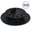vidaXL Stelzlager Verstellbar 10 Stk. 25-40 mm
