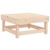 vidaXL 5-tlg. Garten-Lounge-Set Massivholz Kiefer