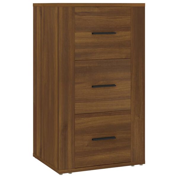 vidaXL Sideboard Braun Eichen-Optik 40x33x70 cm Holzwerkstoff