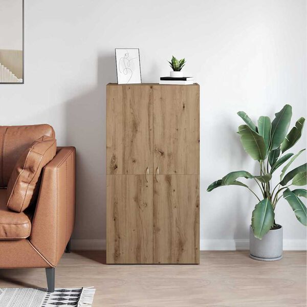 vidaXL Büroschrank Artisan-Eiche 60 x 32 x 115 cm Holzwerkstoff