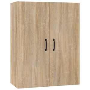 vidaXL H&auml;ngeschrank Sonoma-Eiche 69,5x34x90 cm Holzwerkstoff