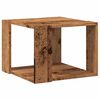 vidaXL Couchtisch Altholz-Optik 40x40x30 cm Holzwerkstoff